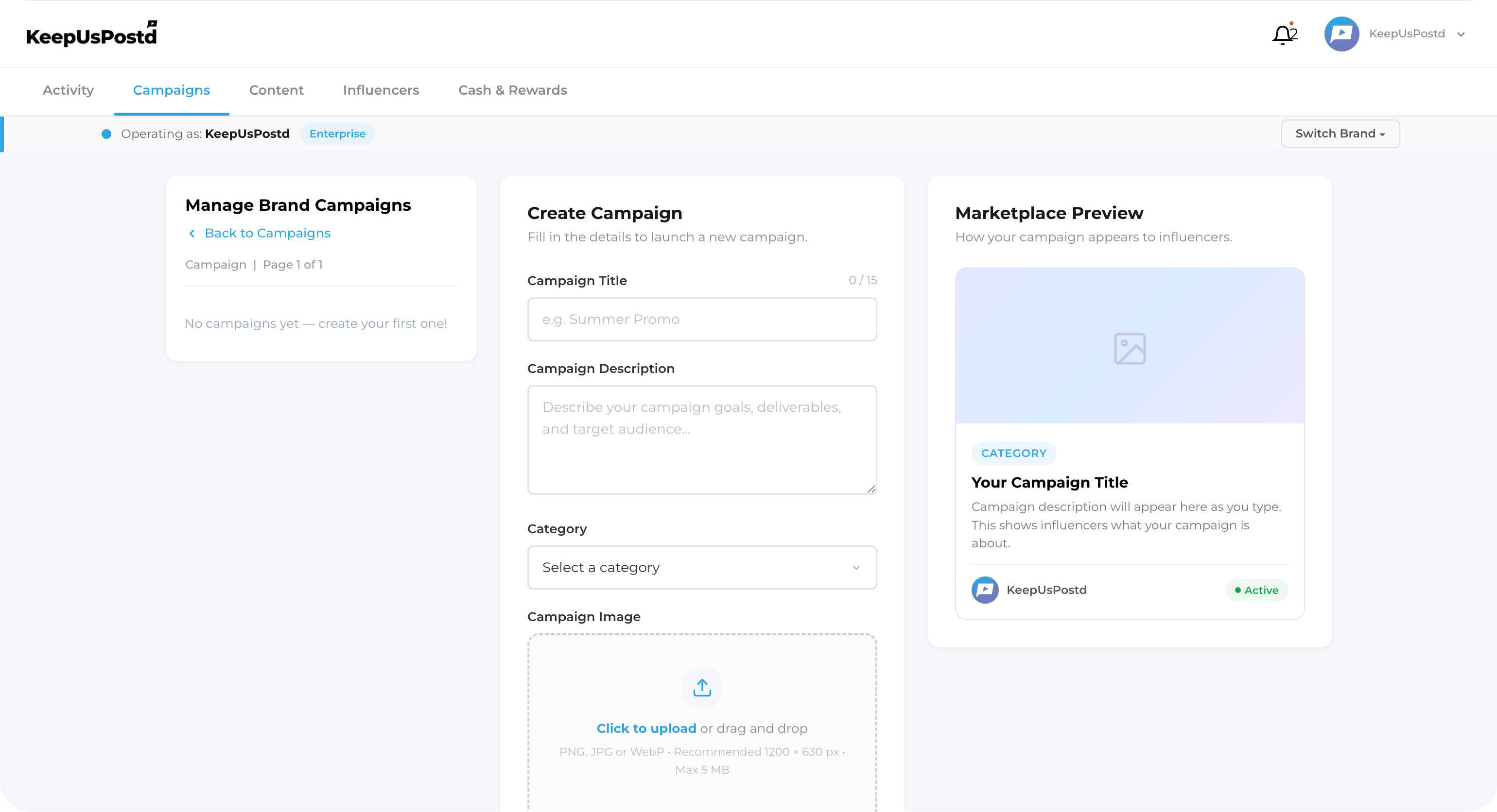 Campaign Management
