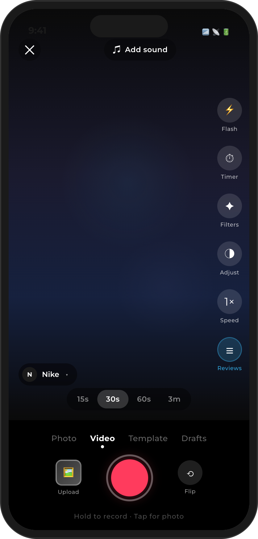 KUP App — Create Content